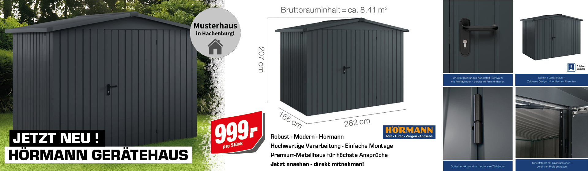 Hörmann Gerätehaus