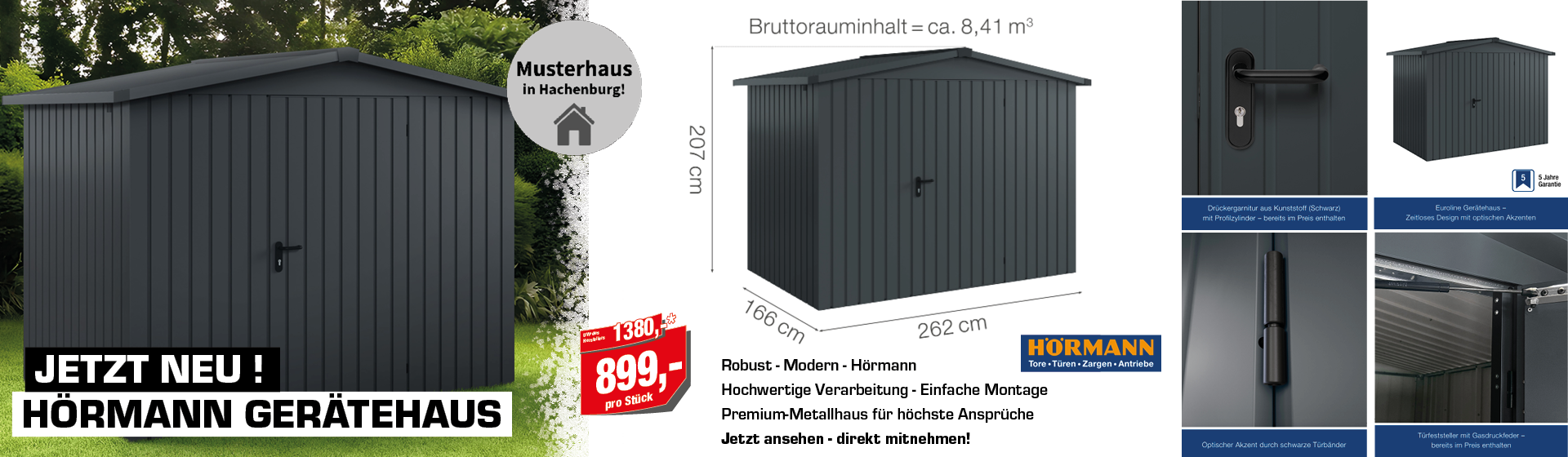 Hörmann Gerätehaus